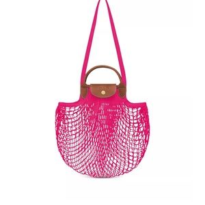 Longchamp Le Pliage Filet Knit Bag